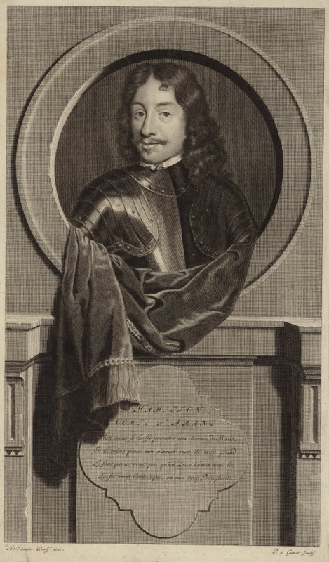 Portret van James Hamilton, Graaf van Arran door Adriaan van der Werff