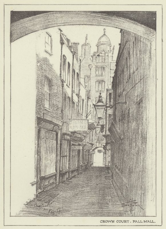 Crown Court, Pall Mall door Alan Stapleton