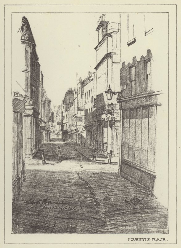 Fouberts Place door Alan Stapleton