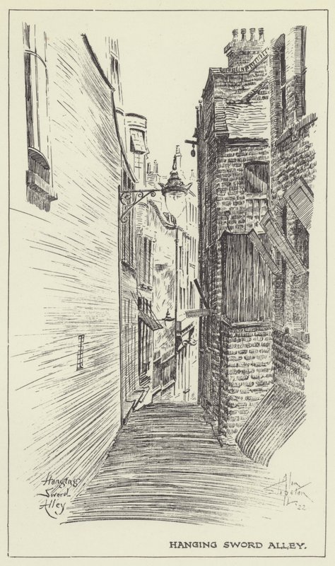 Hanging Sword Alley door Alan Stapleton