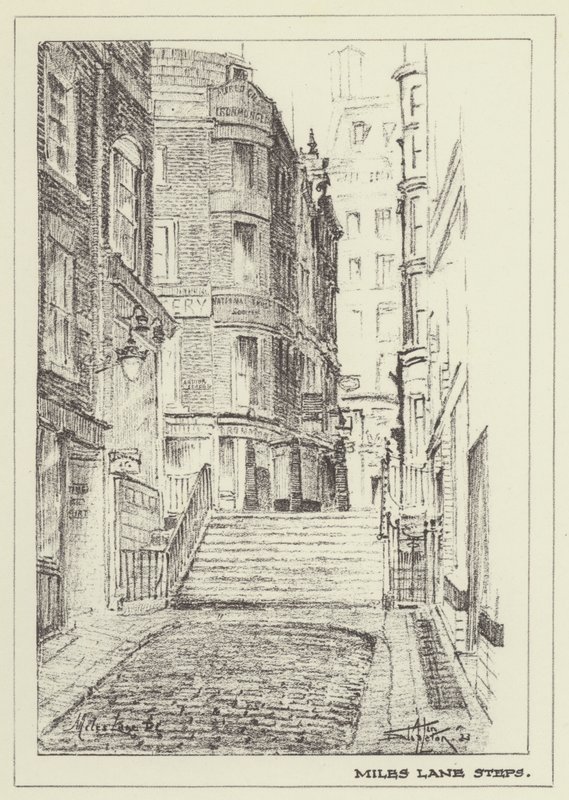 Miles Lane Steps door Alan Stapleton