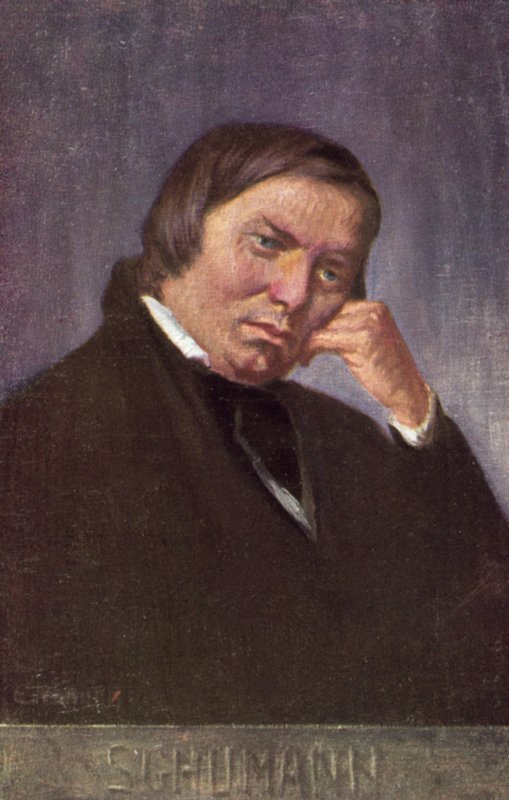 Robert Schumann door Albert Eichhorn