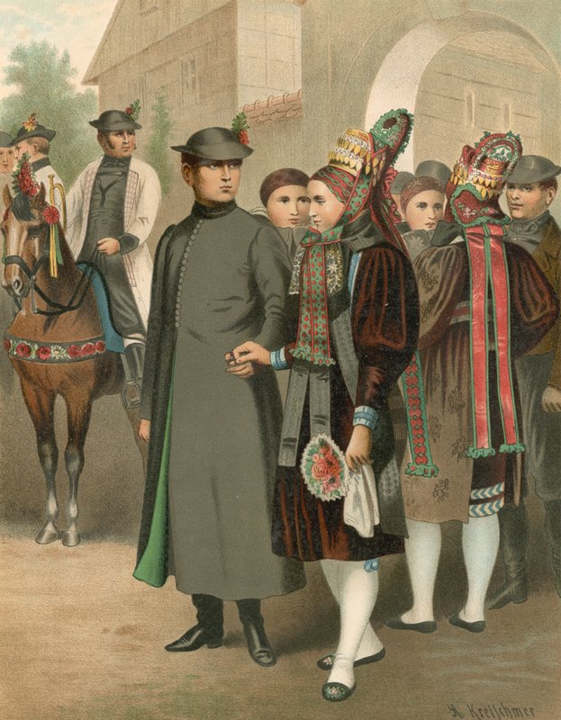 Duitse kleding, Altenburg door Albert Kretschmer