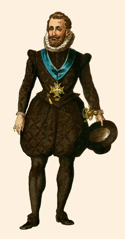 Koning Hendrik IV van Frankrijk, ca. 1600 door Albert Kretschmer