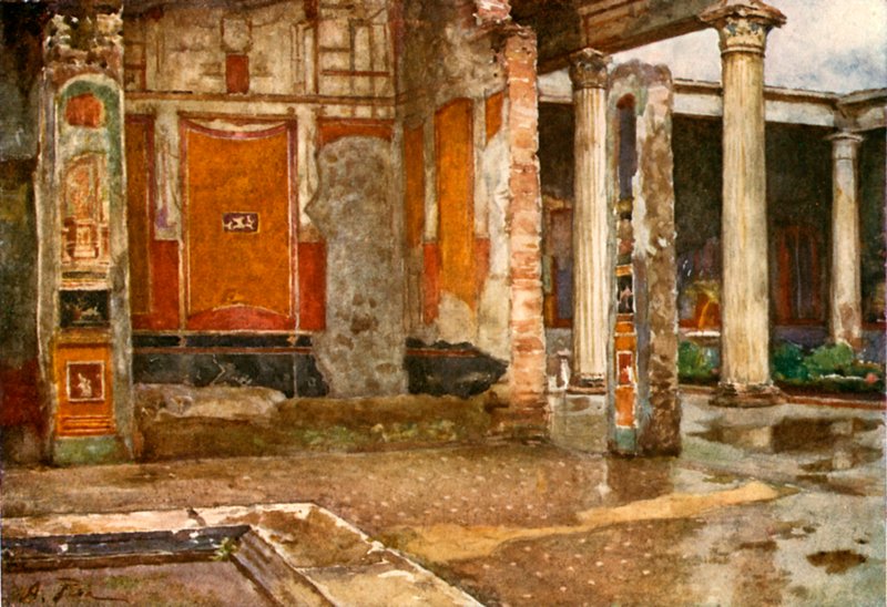 Huis van de Vettii door Alberto Pisa