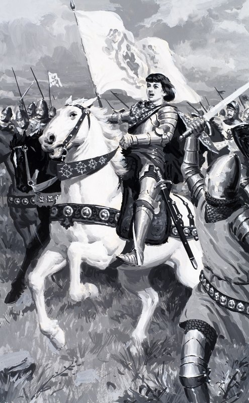 De heilige van Orléans, uit 