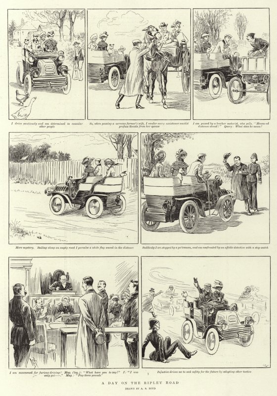 Een dag op de Ripley Road door Alexander Stuart Boyd