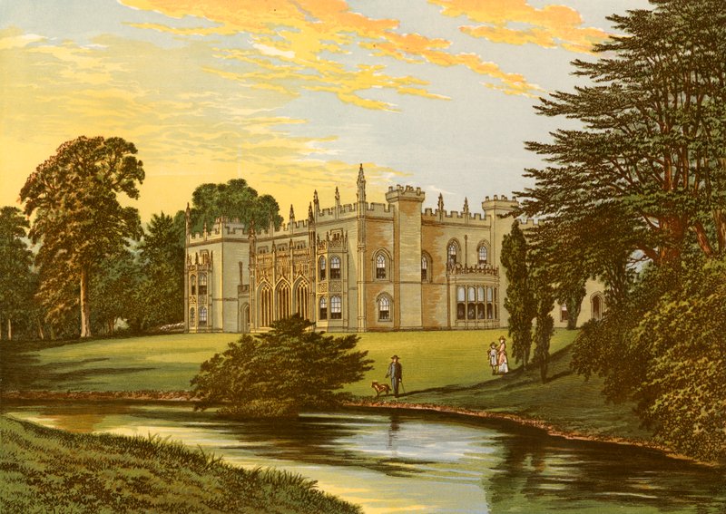 Arbury Hall door Alexander Francis Lydon