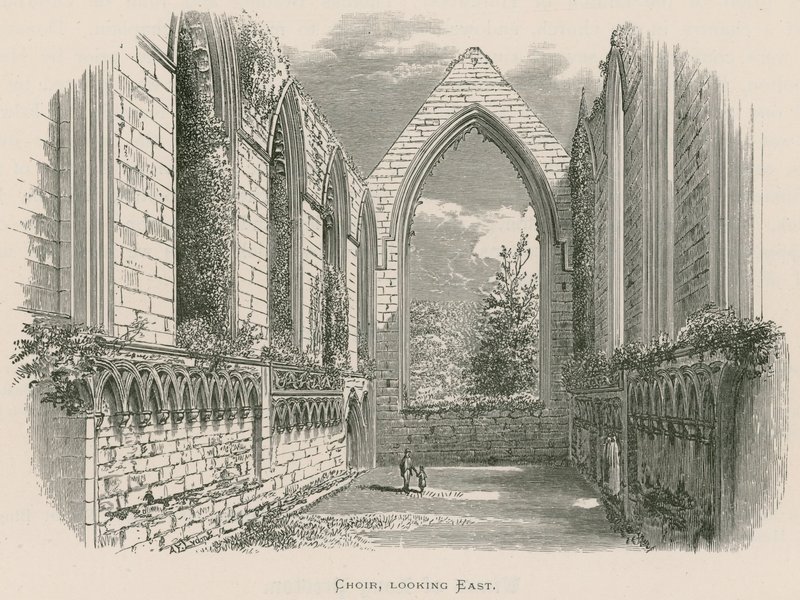 Bolton Priory, koor, kijkend naar het oosten door Alexander Francis Lydon