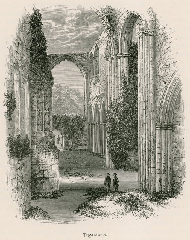 Furness Abbey, Transepten door Alexander Francis Lydon