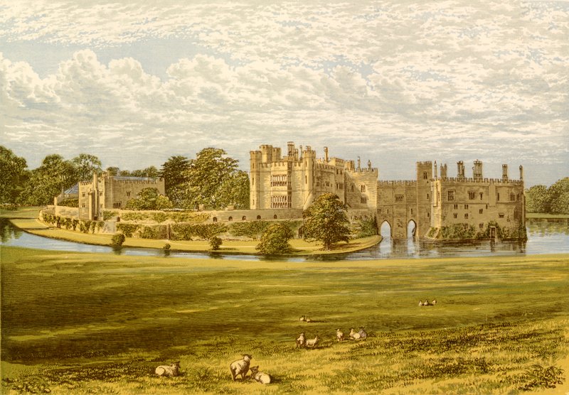 Leeds Kasteel door Alexander Francis Lydon