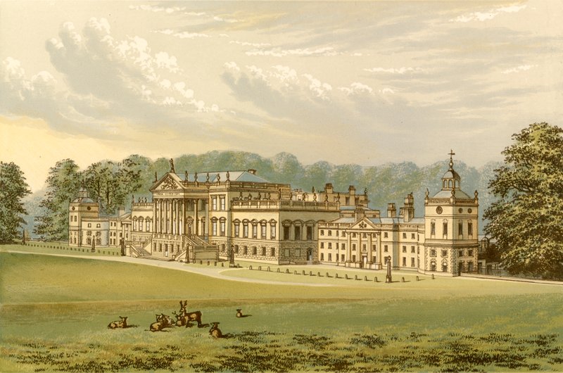Wentworth Woodhouse door Alexander Francis Lydon