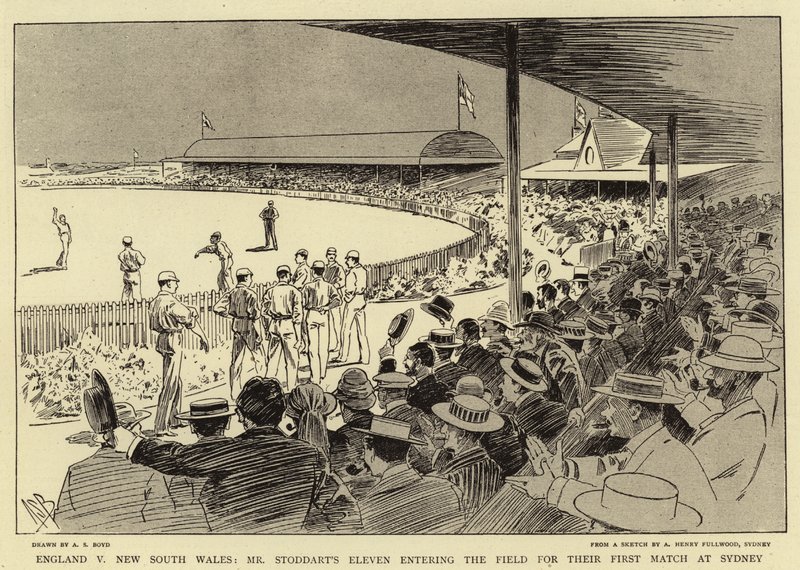 Engeland tegen New South Wales; Mr Stoddart