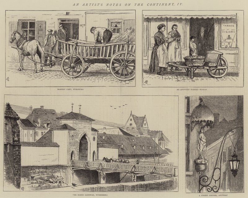 Aantekeningen van een kunstenaar op het continent, IV door Alfred Chantrey Corbould