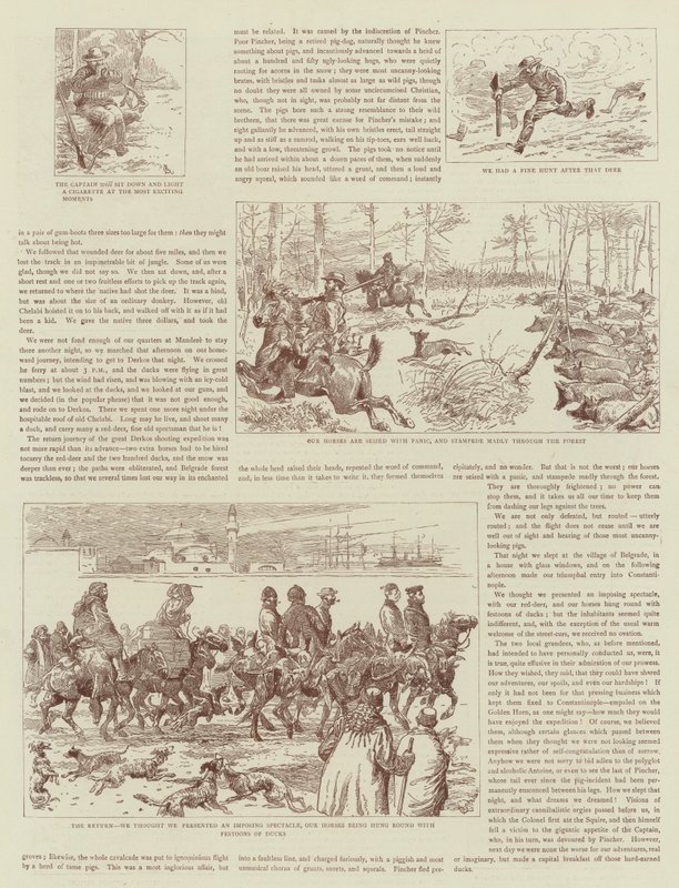 Het verhaal van een schietexcursie in Turkije door Alfred Chantrey Corbould
