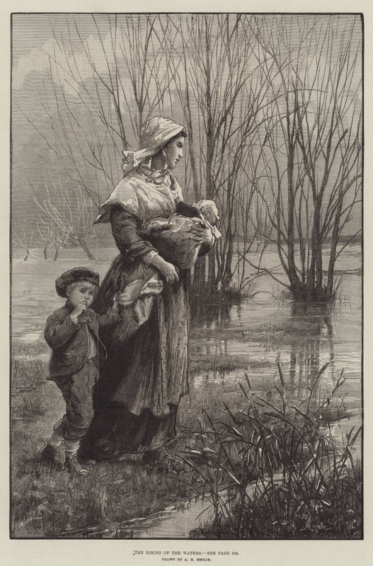 Het Stijgen van het Water door Alfred Edward Emslie