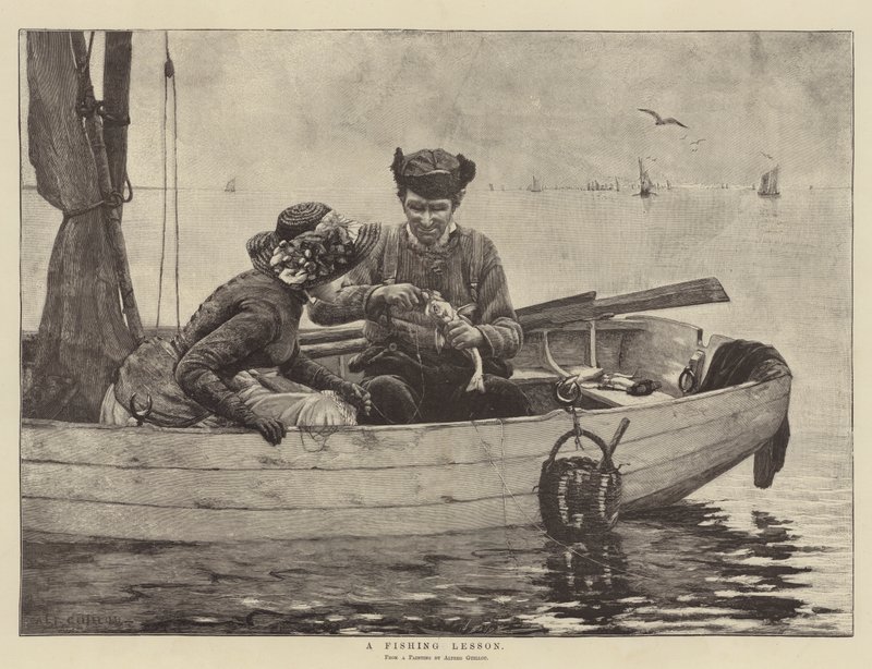 Een visles door Alfred Guillou