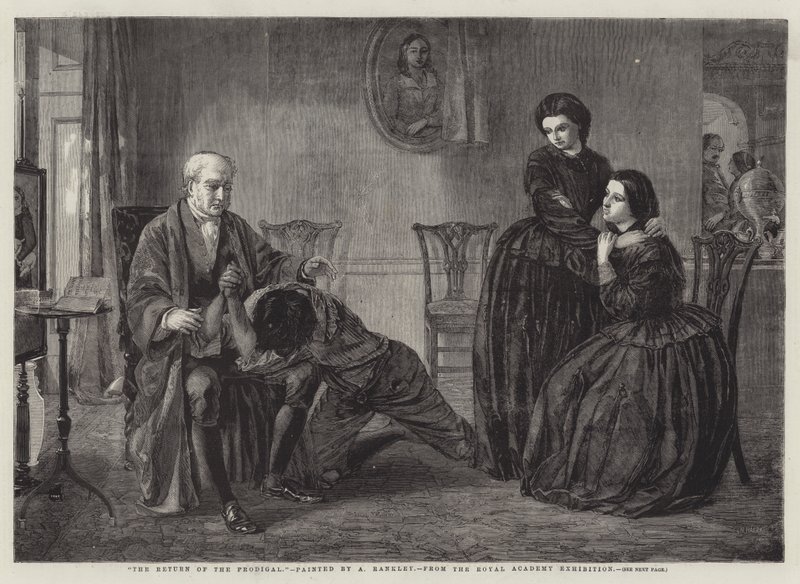 De terugkeer van de verloren zoon door Alfred Rankley
