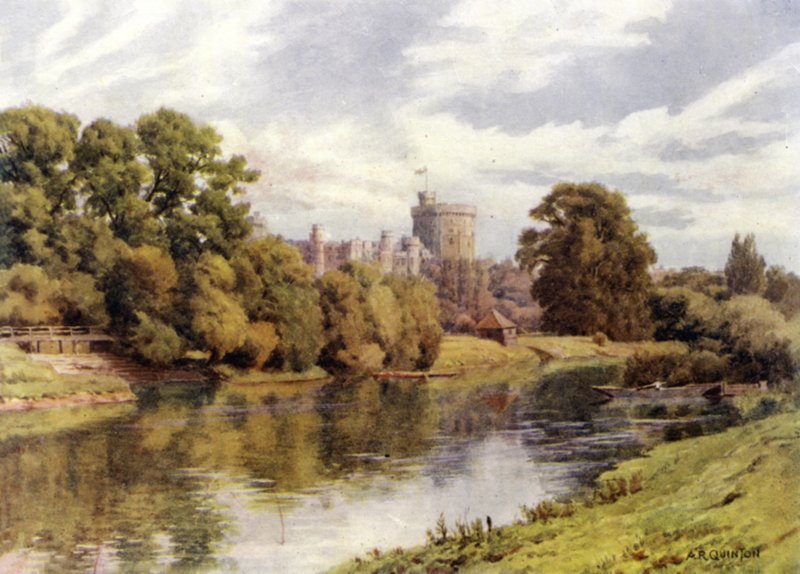 Windsor Castle door Alfred Robert Quinton