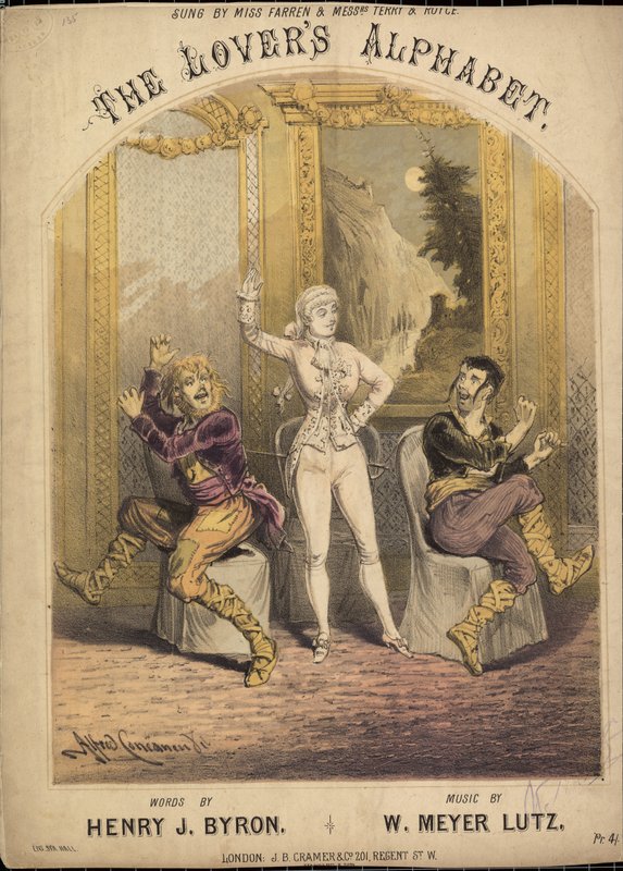 Het alfabet van de geliefden door Alfred Concanen