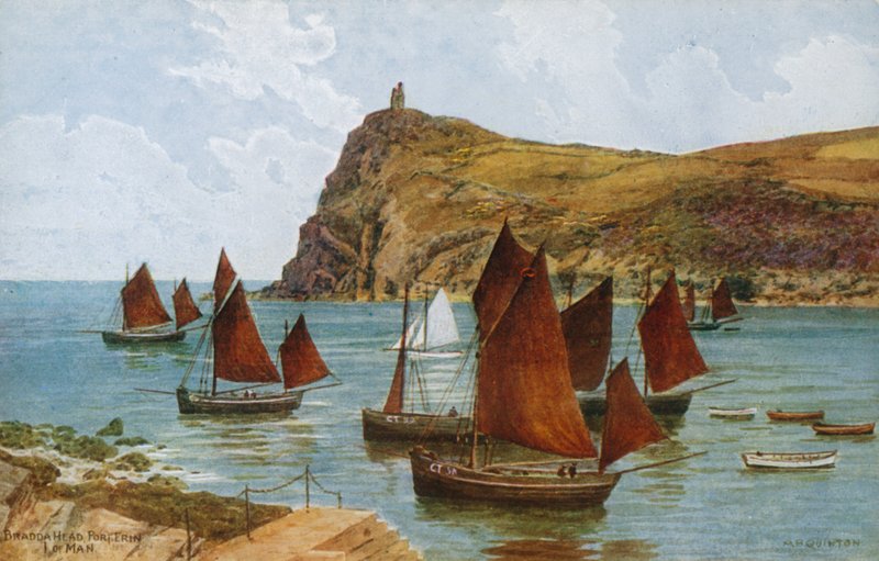 Bradda Head, Port Erin, I of Man door Alfred Robert Quinton