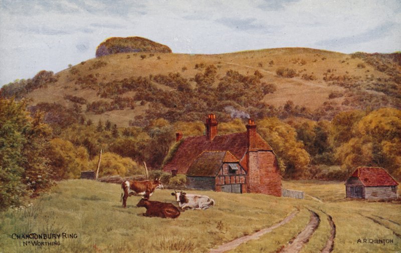 Chanctonbury Ring, Worthing door Alfred Robert Quinton
