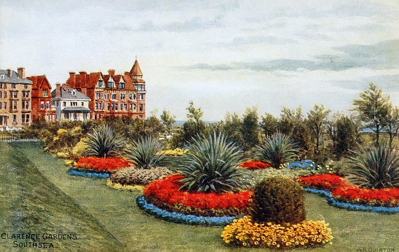 Clarence Gardens, Southsea door Alfred Robert Quinton