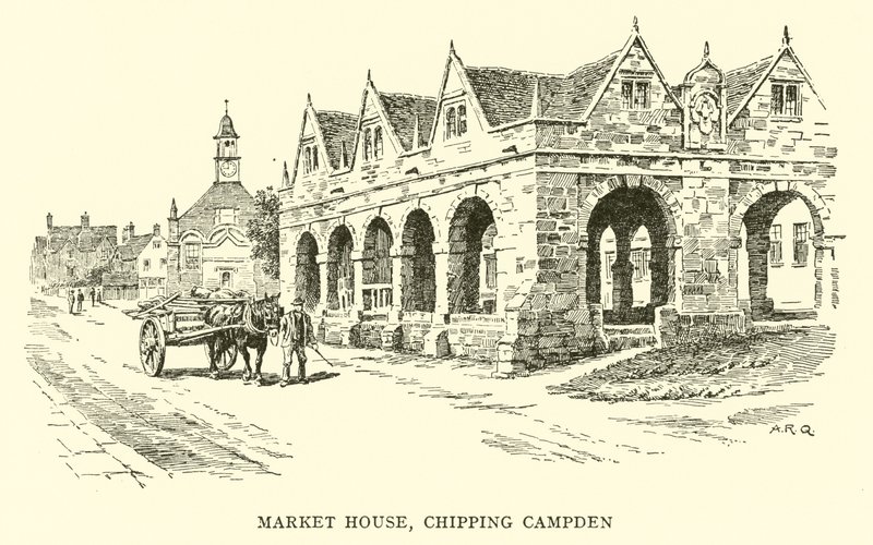 Markthal, Chipping Campden door Alfred Robert Quinton