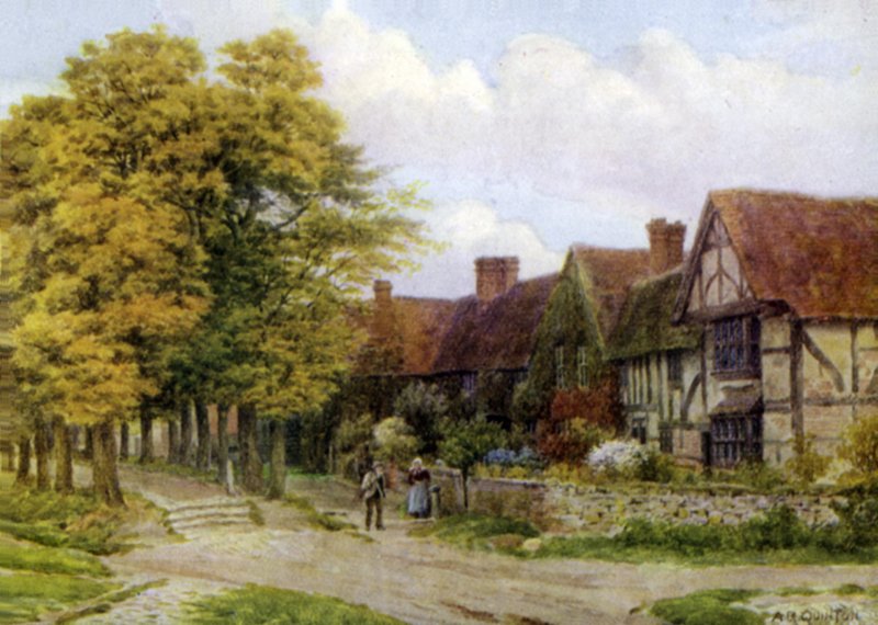De Priorij, Steventon, Berks door Alfred Robert Quinton