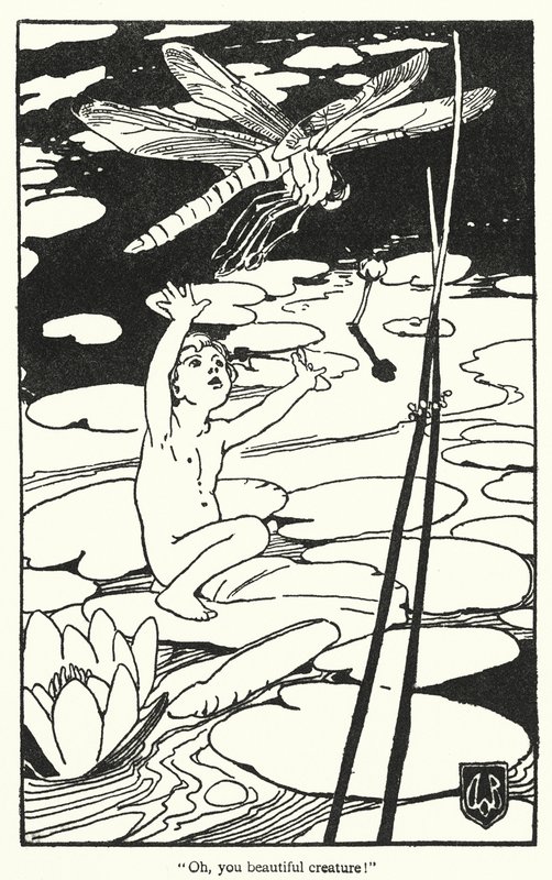 Illustratie voor The Water-Babies door Charles Kingsley door Alice Bolingbroke (after) Woodward