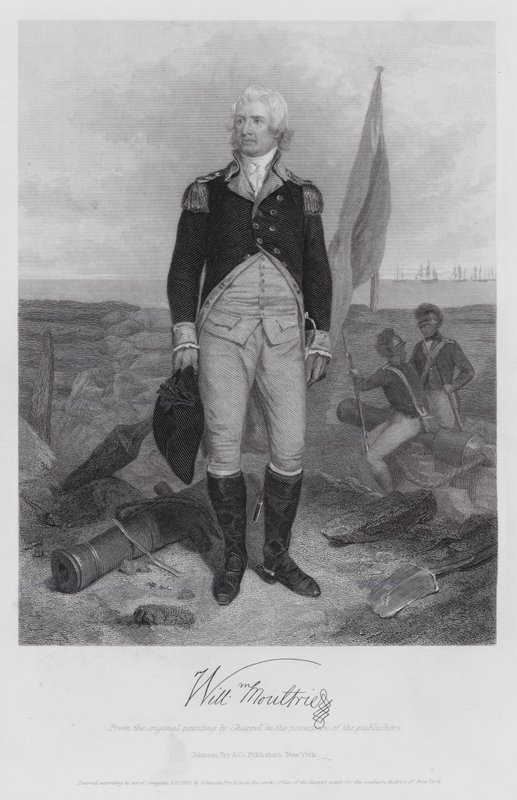William Moultrie door Alonzo (after) Chappel