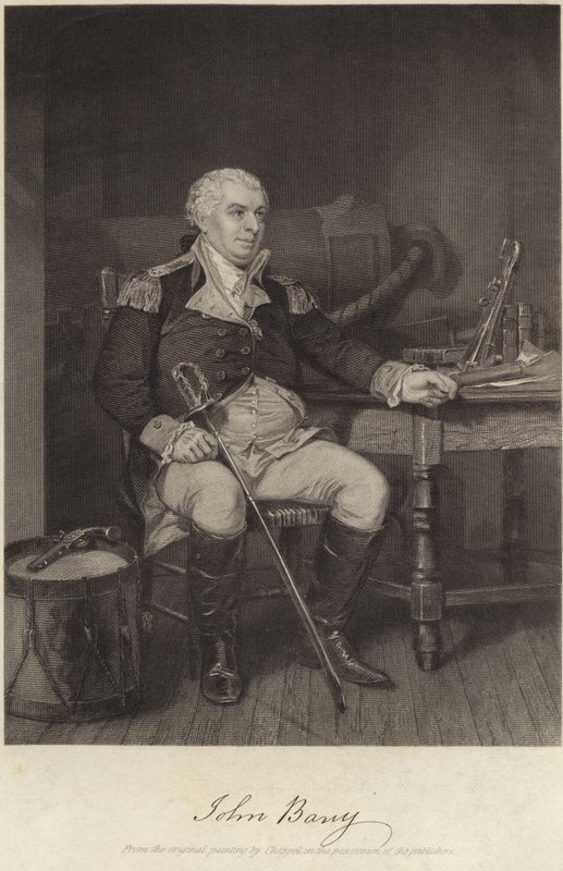 John Barry door Alonzo Chappel