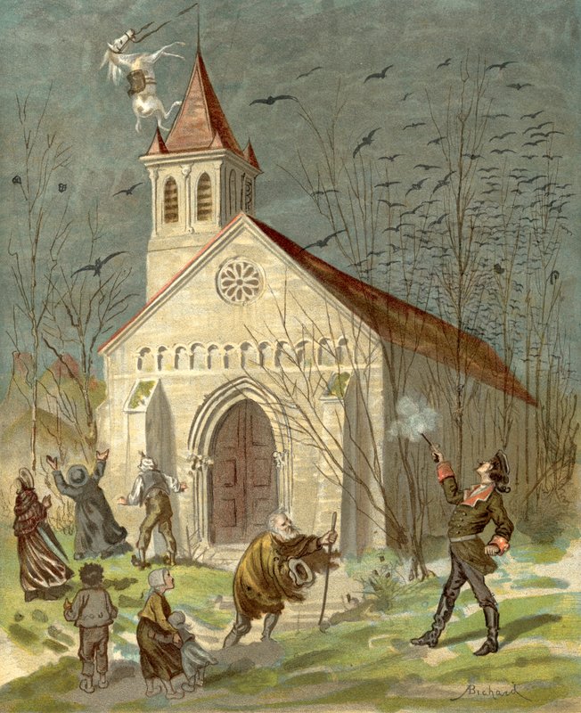 Avonturen van Baron Munchhausen door Alphonse Adolphe Bichard