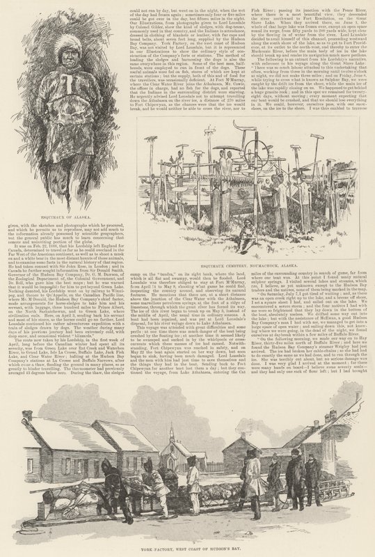 Reizen van Lord Lonsdale in de Arctische regio