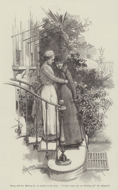 Blinde liefde, door Wilkie Collins door Amedee Forestier