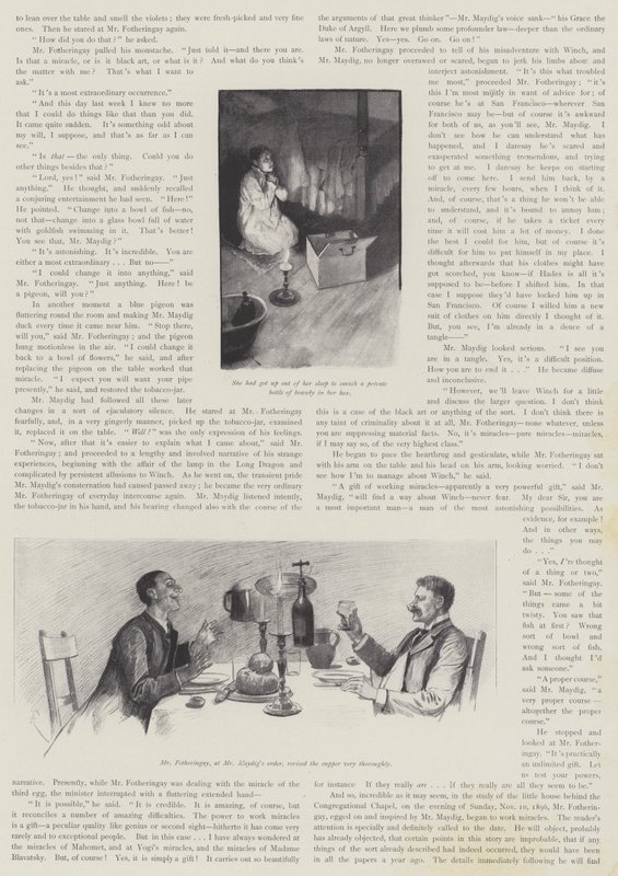 De man die wonderen kon verrichten, door H.G. Wells door Amedee Forestier