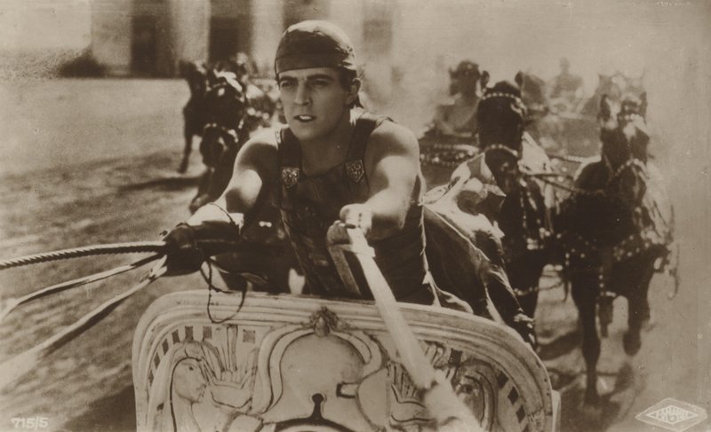 Ramon Novarro in de film Ben Hur (1925) door American Photographer