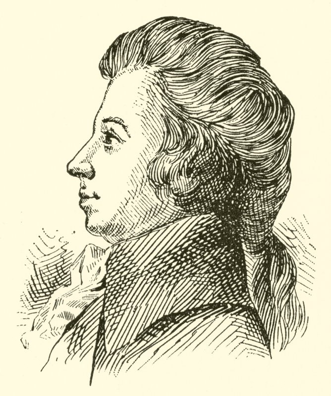 Wolfgang Amadeus Mozart, 1756-1791 door American School