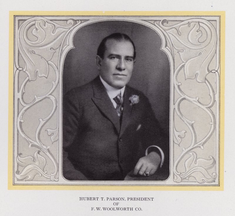Hubert T Parson, President van F W Woolworth Co door American Photographer (after)