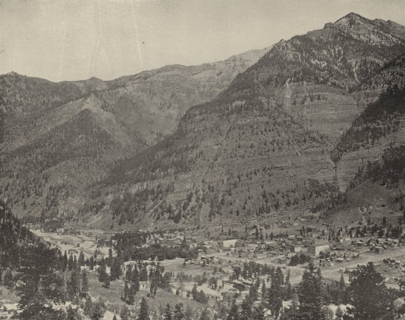 Ouray, Colorado door American Photographer (after)
