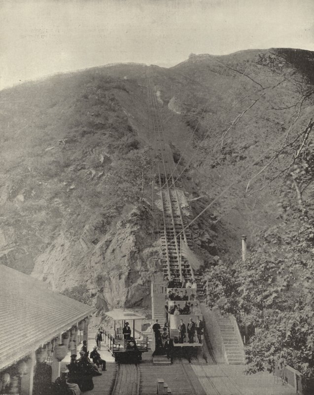 Pasadena Mountain Railway, Californië (zwart-wit foto) door American Photographer (after)
