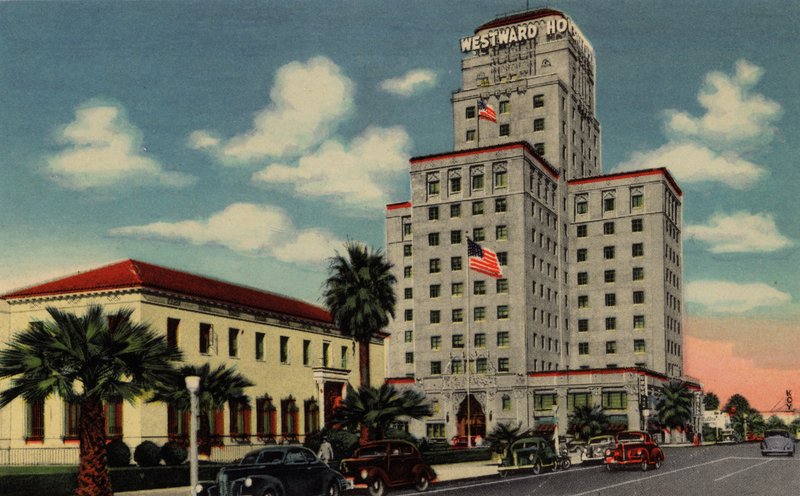 Phoenix, Arizona: Postkantoor en Hotel Westward Ho, North Central Avenue door American Photographer (after)