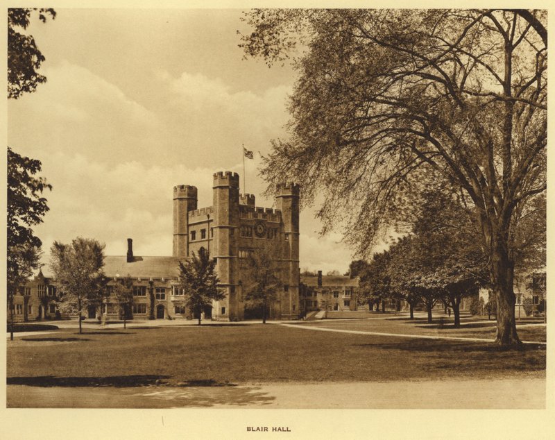 Princeton University: Blair Hall door American Photographer (after)