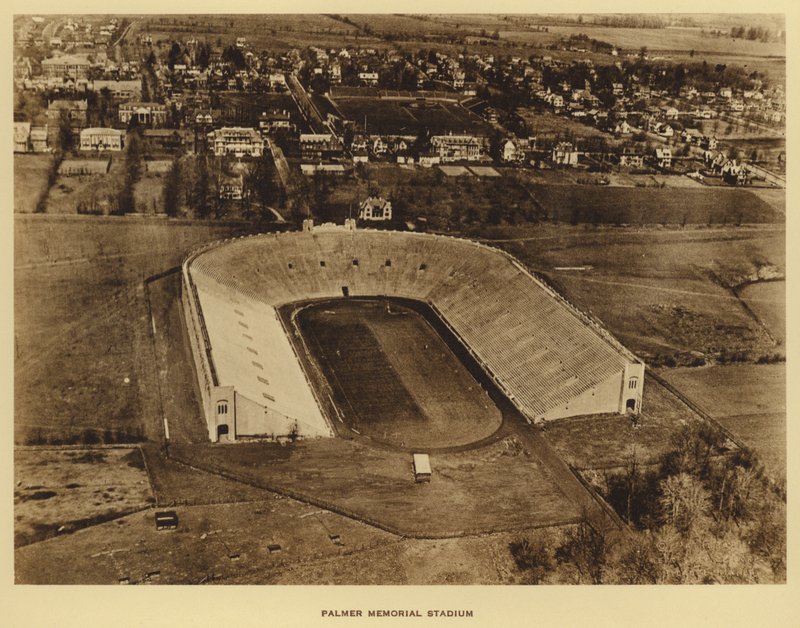 Princeton University: Palmer Memorial Stadium door American Photographer (after)