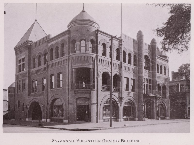 Savannah Volunteer Guards gebouw door American Photographer (after)