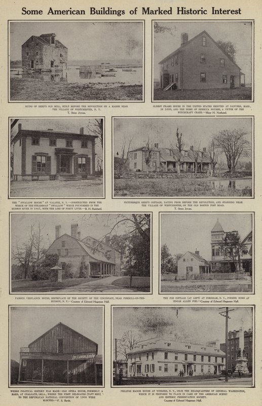 Enkele Amerikaanse gebouwen van opmerkelijk historisch belang door American Photographer (after)
