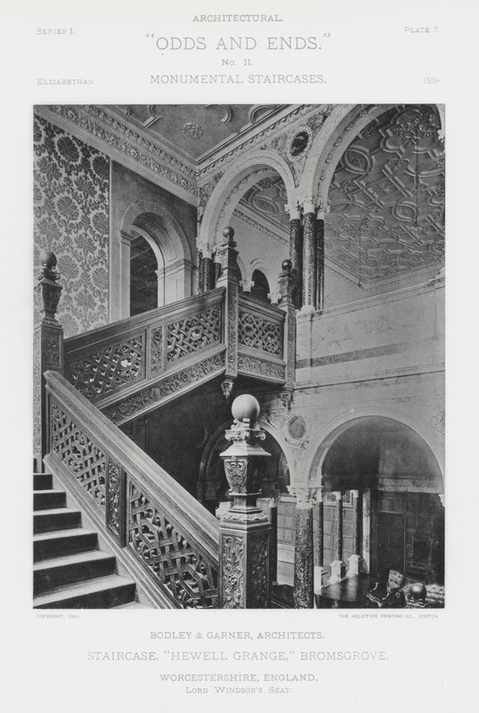Trap, "Hewell Grange," Bromsgrove, Worcestershire, Engeland door American Photographer (after)