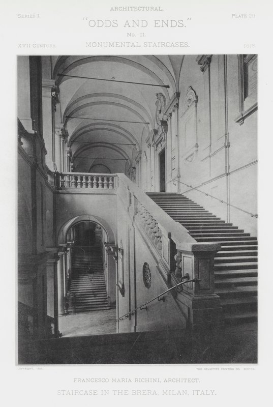 Trap in de Brera, Milaan, Italië door American Photographer (after)