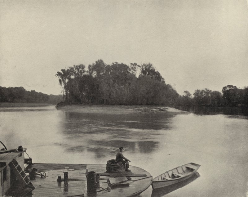 De Roanoke-rivier in North Carolina door American Photographer (after)