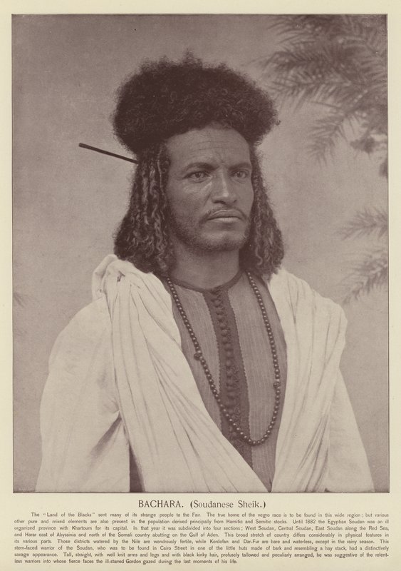 Bachara, Soedanese Sjeik door American Photographer